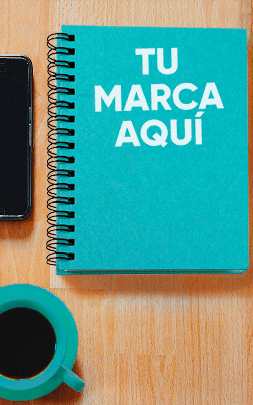 Libreta de pasta dura personalizada