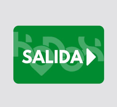 Señaletica Salida