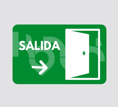 Señaletica Salida