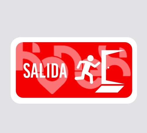 Señaletica Salida
