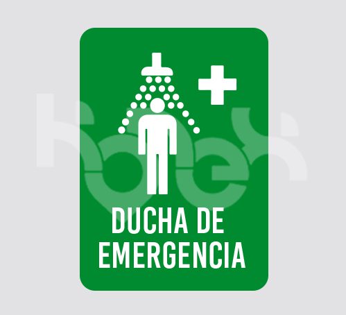 SEÑALETICA DUCHA